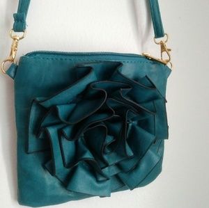Teal Crossbody Purse